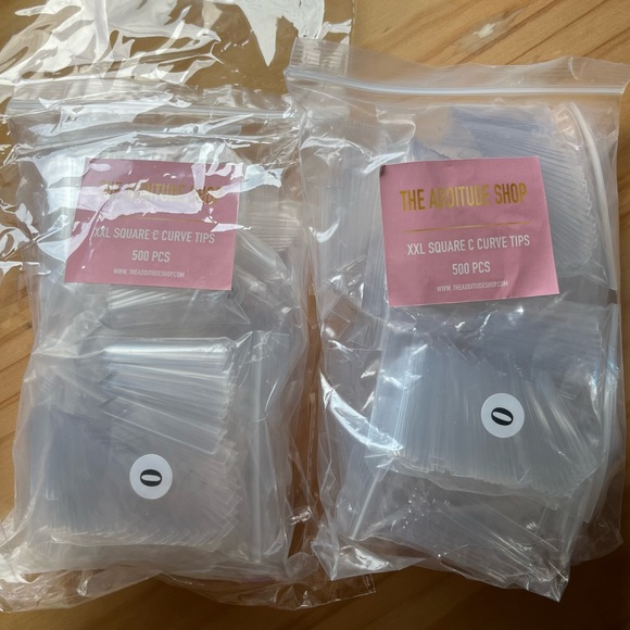 🆕XXL Square C Curve Nail Tips💅🏼1000pcs